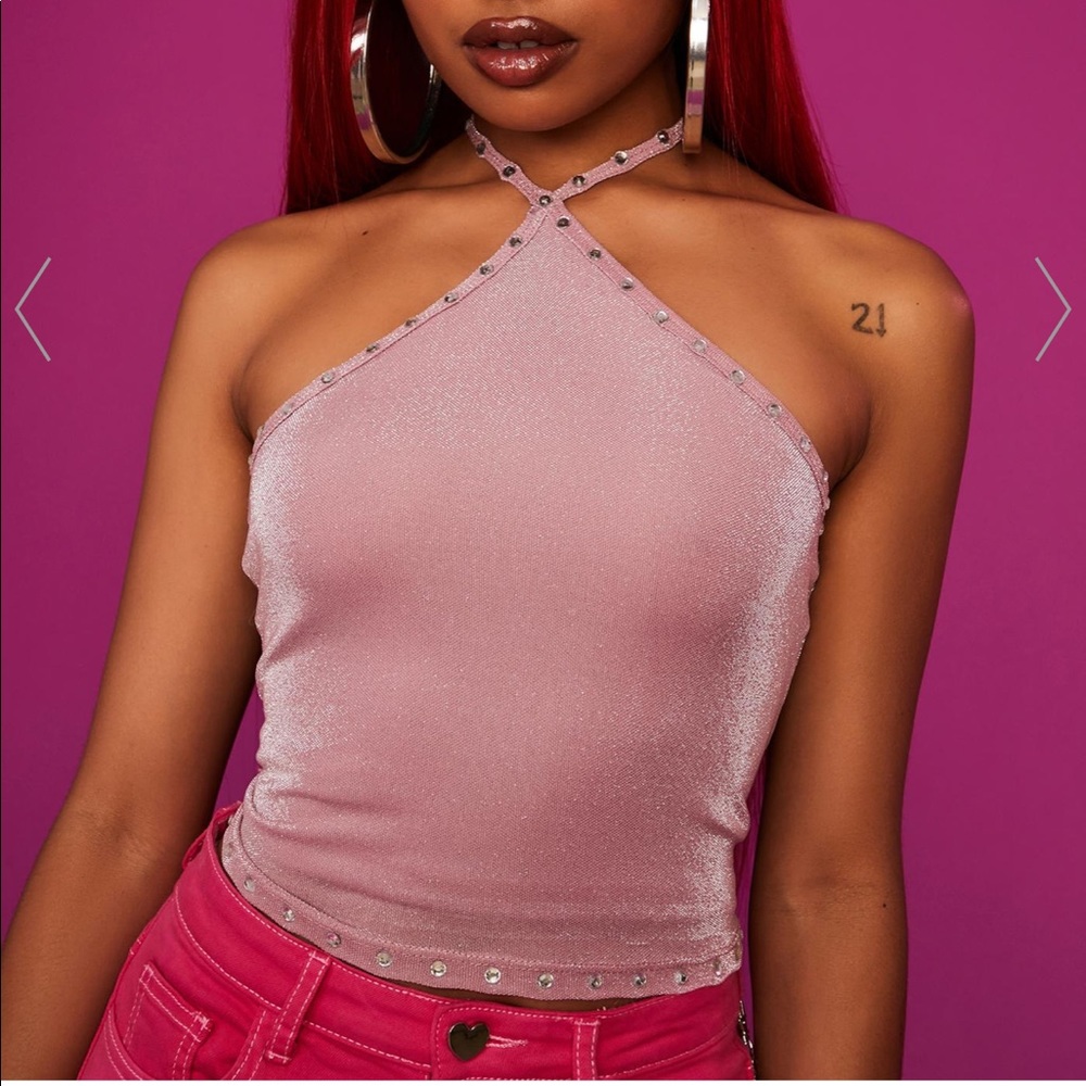 Dolls kill/bratz collection halter top